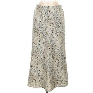 Rachel Zoe Snake Print Pull-On Midi-Skirt - Size 2